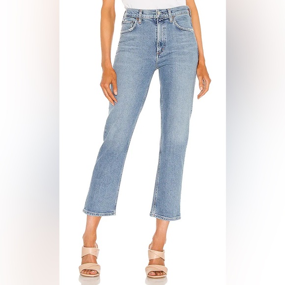 Agolde Denim - Agolde Wilder Mid Rise Comfort Straight in Cascadia 24